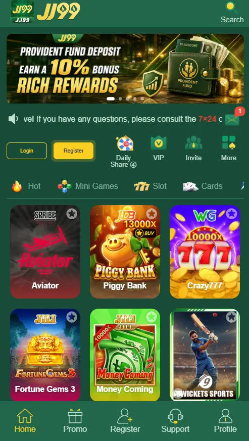 JJ99 Game APK latest version on Android